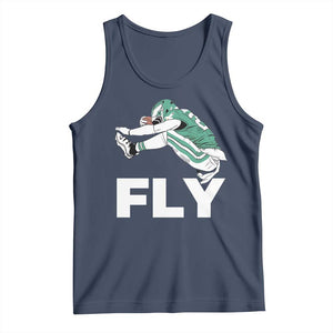 Philly Fan Tank Top Barkley Backwards Hurdle TS10 Navy Print Your Wear