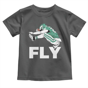 Philly Fan Toddler T Shirt Barkley Backwards Hurdle TS10 Dark Heather Print Your Wear