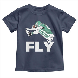 Philly Fan Toddler T Shirt Barkley Backwards Hurdle TS10 Navy Print Your Wear