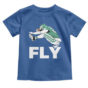 Philly Fan Toddler T Shirt Barkley Backwards Hurdle TS10 Royal Blue Print Your Wear