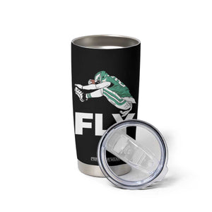 Philly Fan Tumbler Cup Barkley Backwards Hurdle TS10 Print Your Wear