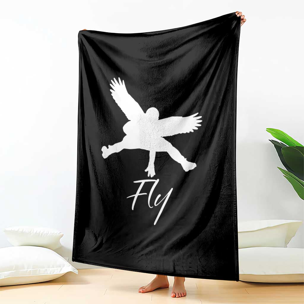 Eagles Fly Throw Blanket Philadelphia Birds Spirit TS10 Print Your Wear