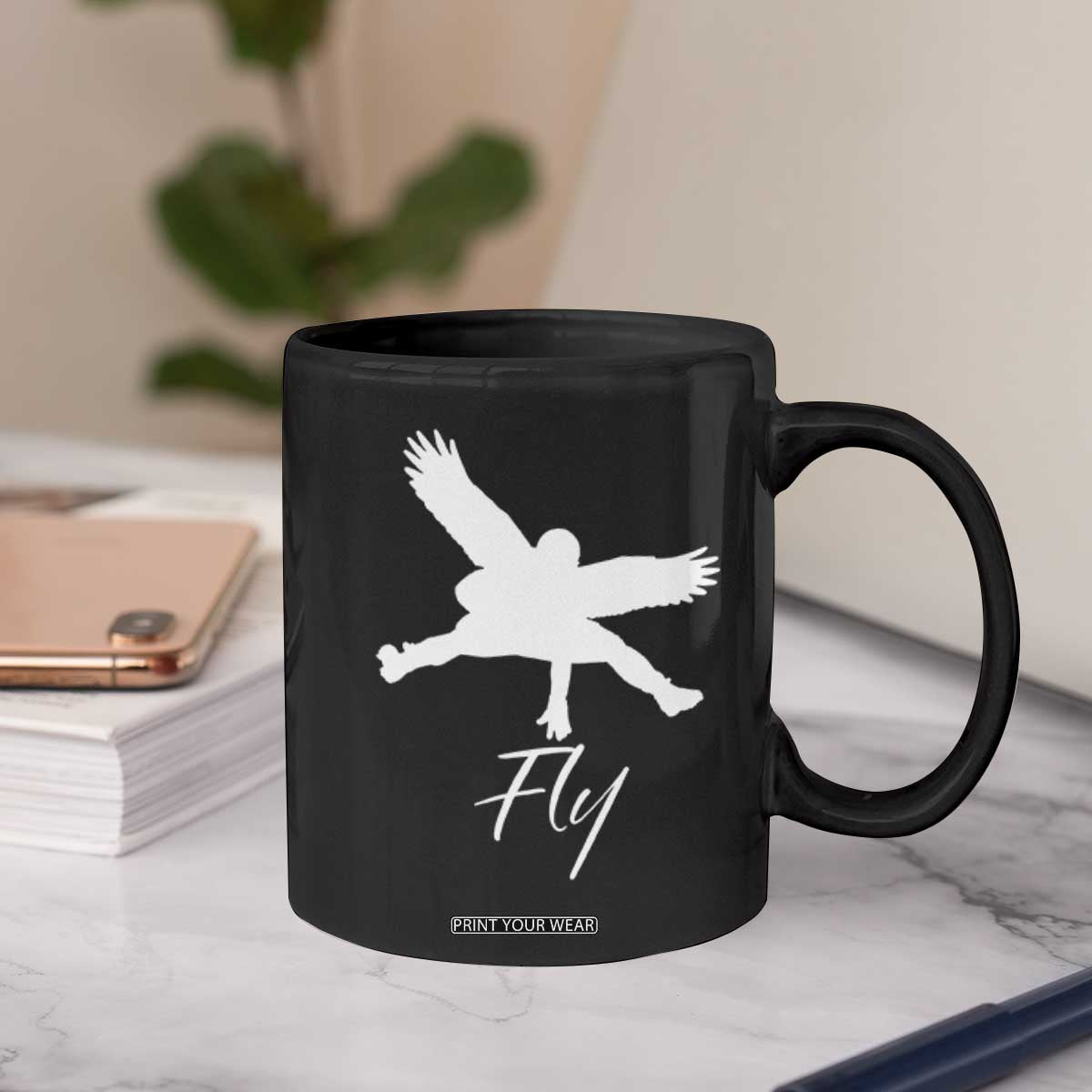 Philly Lover Coffee Mug Fly Birds Spirit Vintage Football Lovers TS10 Print Your Wear