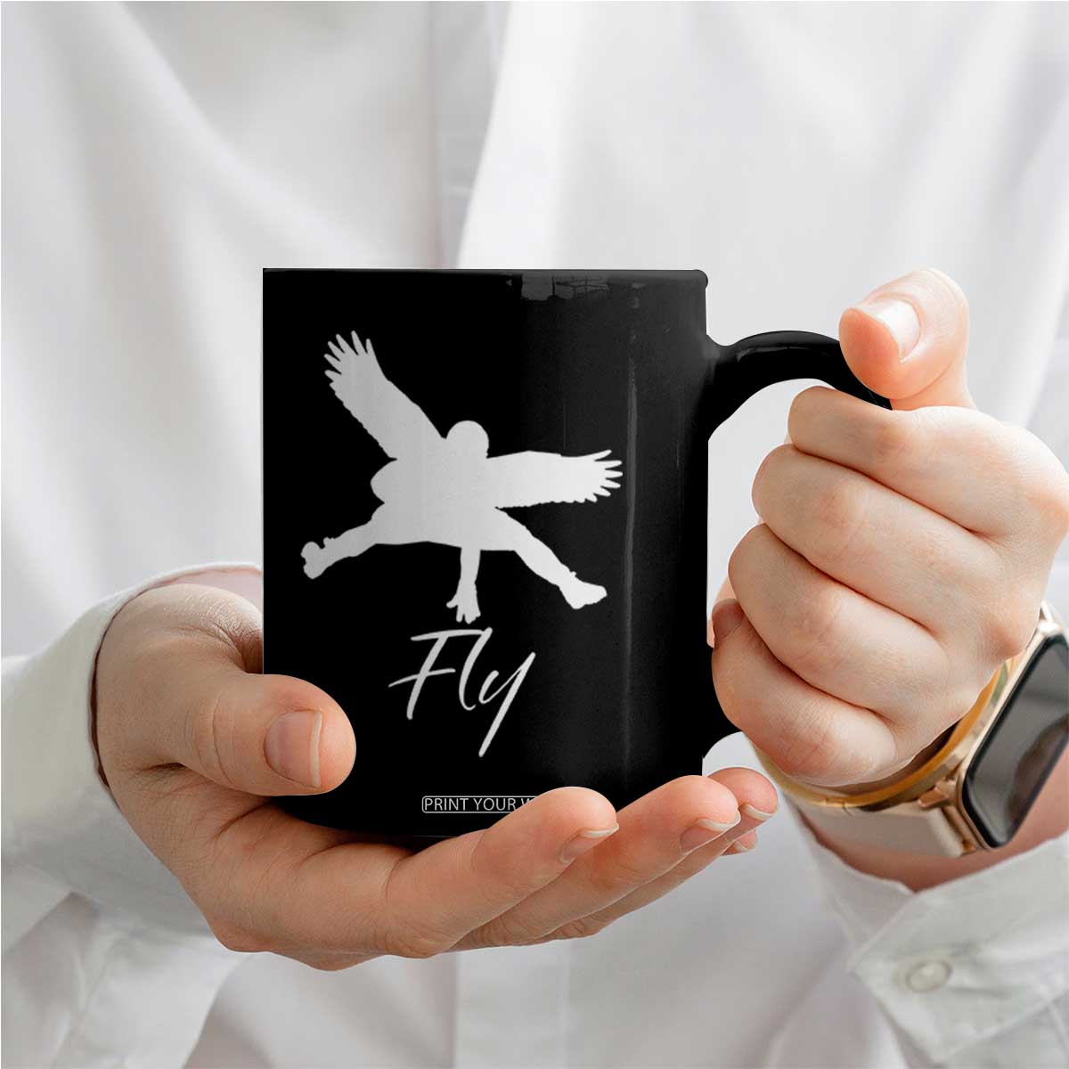 Eagles Fly Coffee Mug Philadelphia Birds Spirit TS10 Print Your Wear