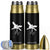 Eagles Fly Bullet Tumbler Philadelphia Birds Spirit TS10 Black Print Your Wear
