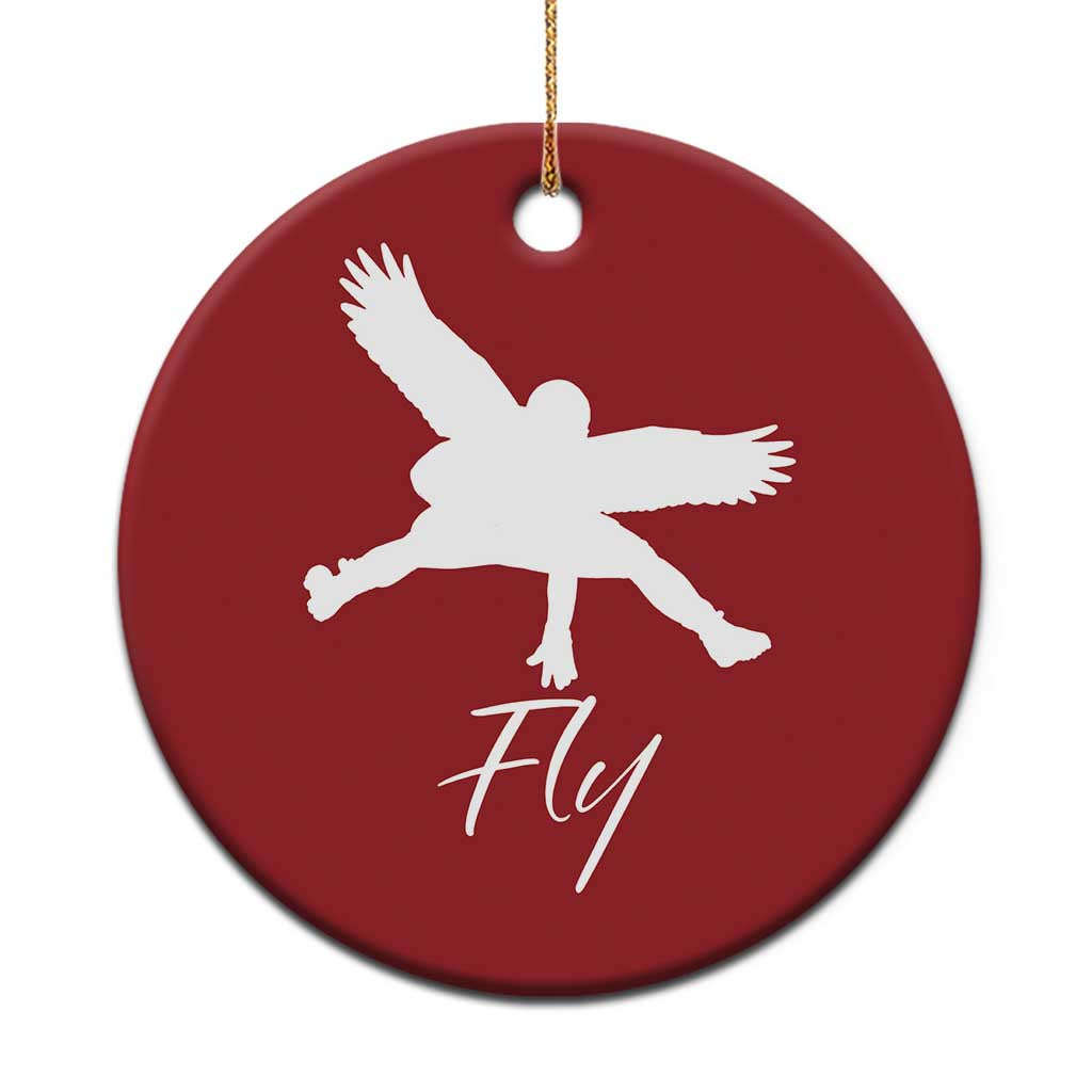 Eagles Fly Christmas Ornament Philadelphia Birds Spirit TS10 Print Your Wear