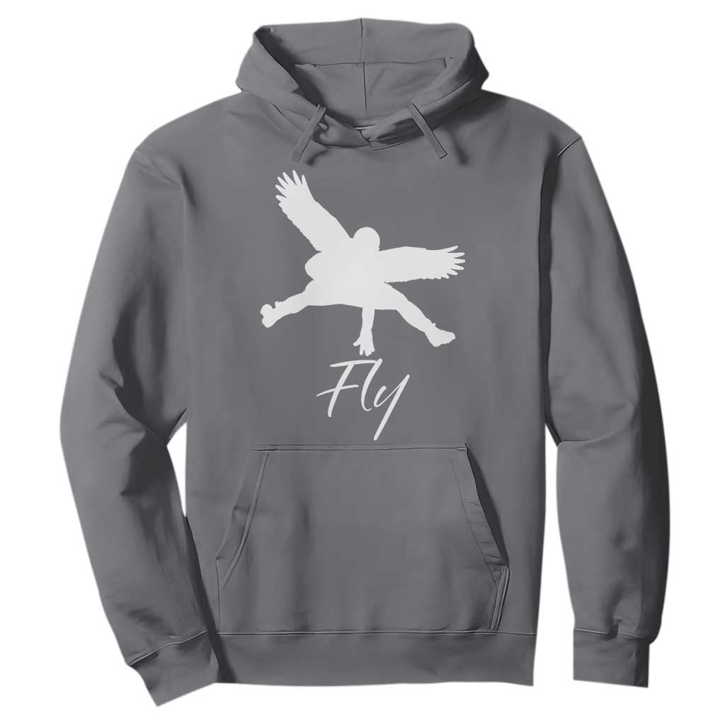 Philly Lover Hoodie Fly Birds Spirit Vintage Football Lovers TS10 Charcoal Print Your Wear