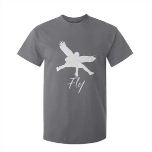 Eagles Fly T Shirt For Kid Philadelphia Birds Spirit TS10 Charcoal Print Your Wear
