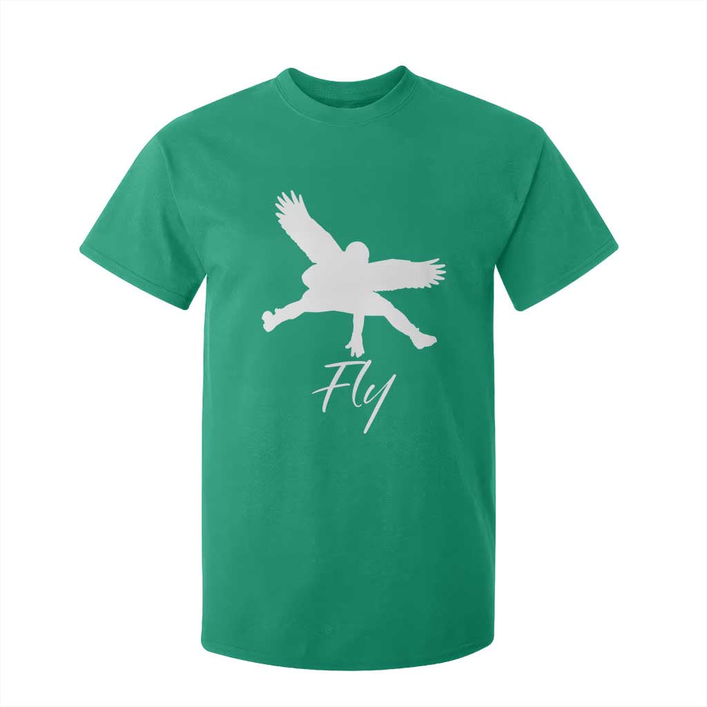 Eagles Fly T Shirt For Kid Philadelphia Birds Spirit TS10 Irish Green Print Your Wear
