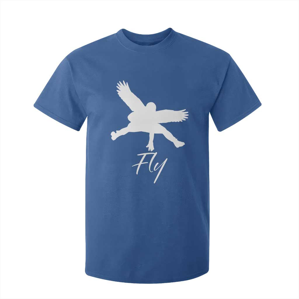 Philly Lover T Shirt For Kid Fly Birds Spirit Vintage Football Lovers TS10 Royal Blue Print Your Wear