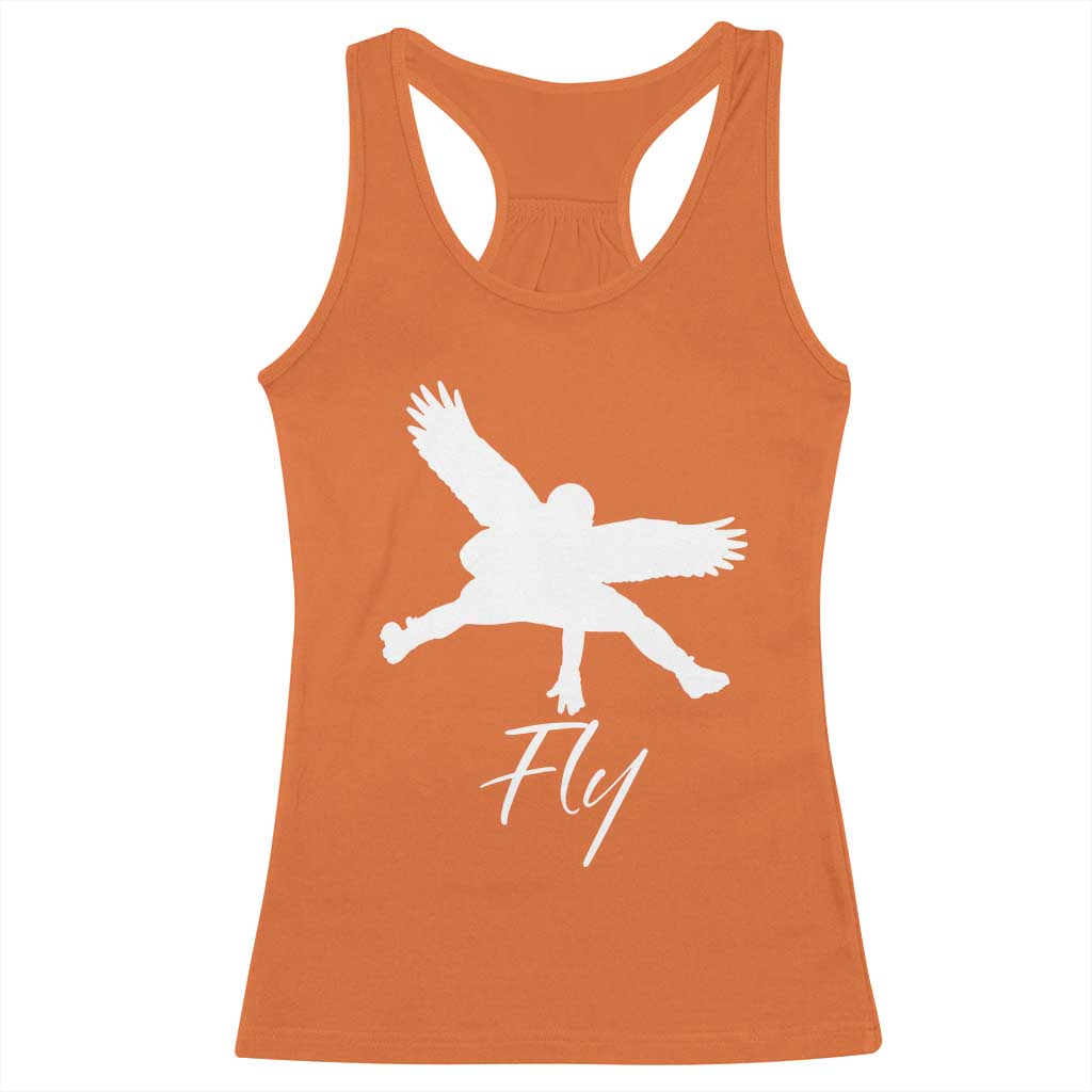 Philly Lover Racerback Tank Top Fly Birds Spirit Vintage Football Lovers TS10 Orange Print Your Wear