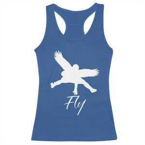 Eagles Fly Racerback Tank Top Philadelphia Birds Spirit TS10 Royal Blue Print Your Wear