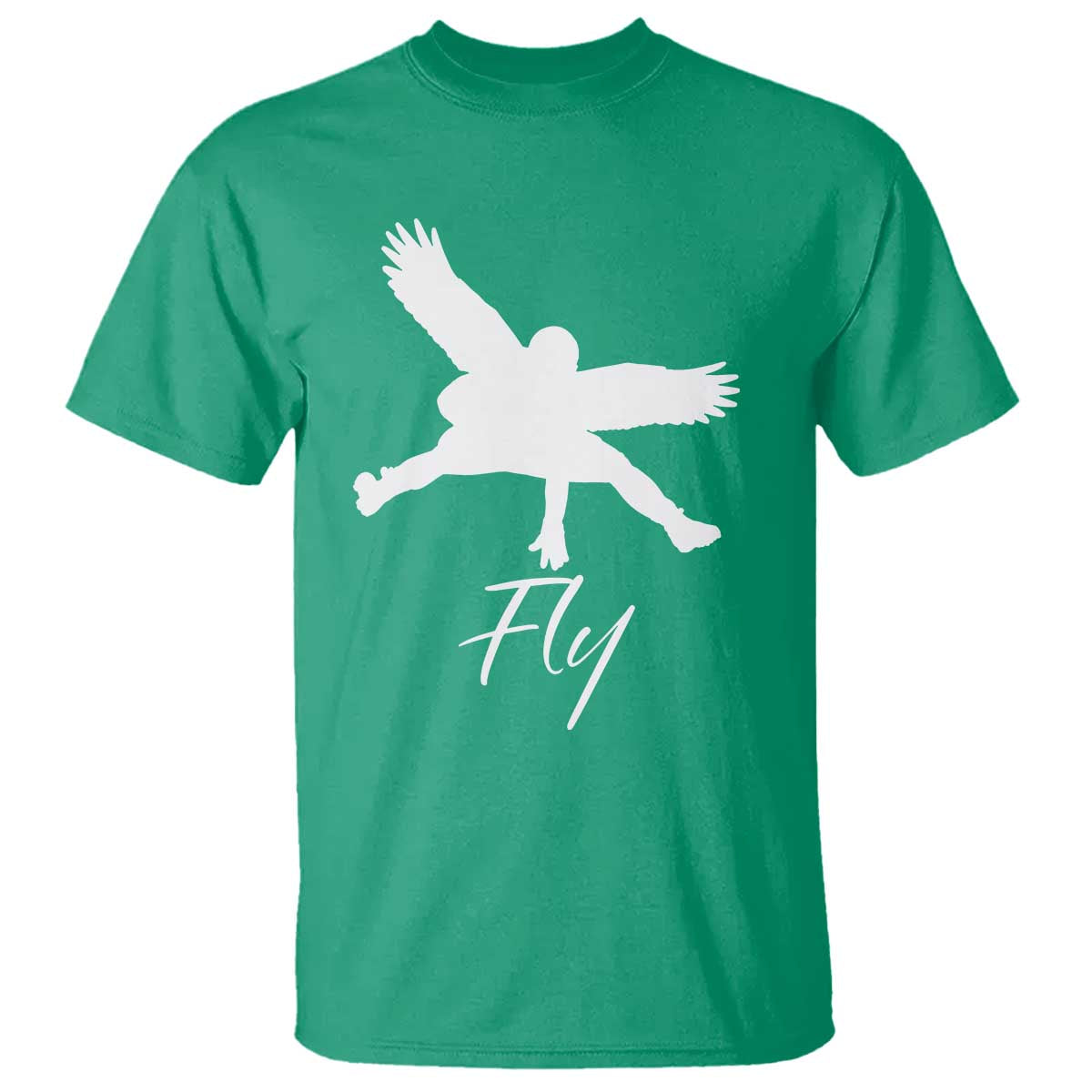 Philly Lover T Shirt Fly Birds Spirit Vintage Football Lovers TS10 Irish Green Print Your Wear