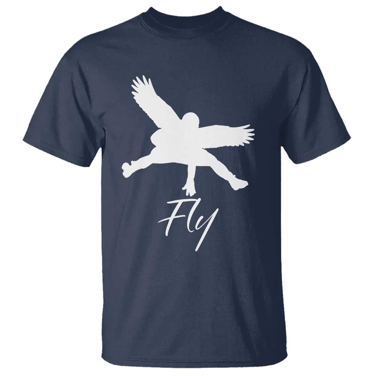 Philly Lover T Shirt Fly Birds Spirit Vintage Football Lovers TS10 Navy Print Your Wear