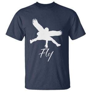 Eagles Fly T Shirt Philadelphia Birds Spirit TS10 Navy Print Your Wear
