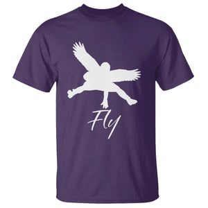 Eagles Fly T Shirt Philadelphia Birds Spirit TS10 Purple Print Your Wear