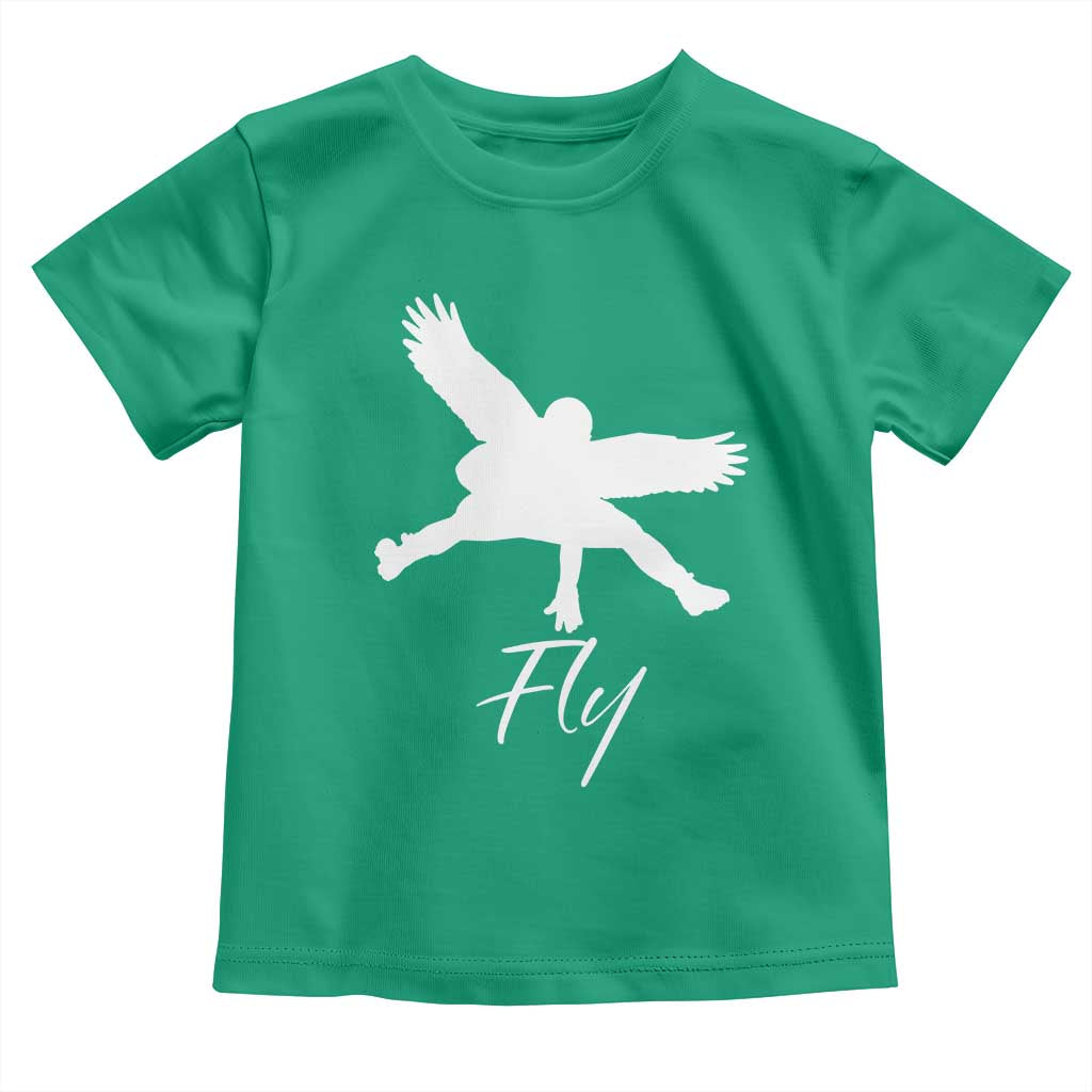 Eagles Fly Toddler T Shirt Philadelphia Birds Spirit TS10 Irish Green Print Your Wear