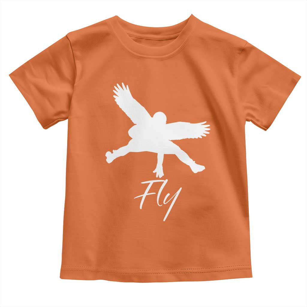 Philly Lover Toddler T Shirt Fly Birds Spirit Vintage Football Lovers TS10 Orange Print Your Wear