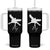 Eagles Fly Tumbler With Handle Philadelphia Birds Spirit TS10 One Size: 40 oz Black Print Your Wear