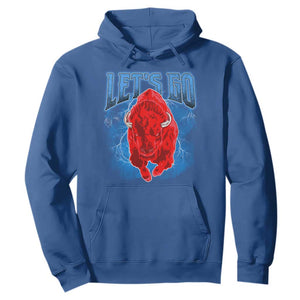 Let's Go Buffalo Hoodie Western New York WNY Pride Mafia Gift TS10 Royal Blue Print Your Wear