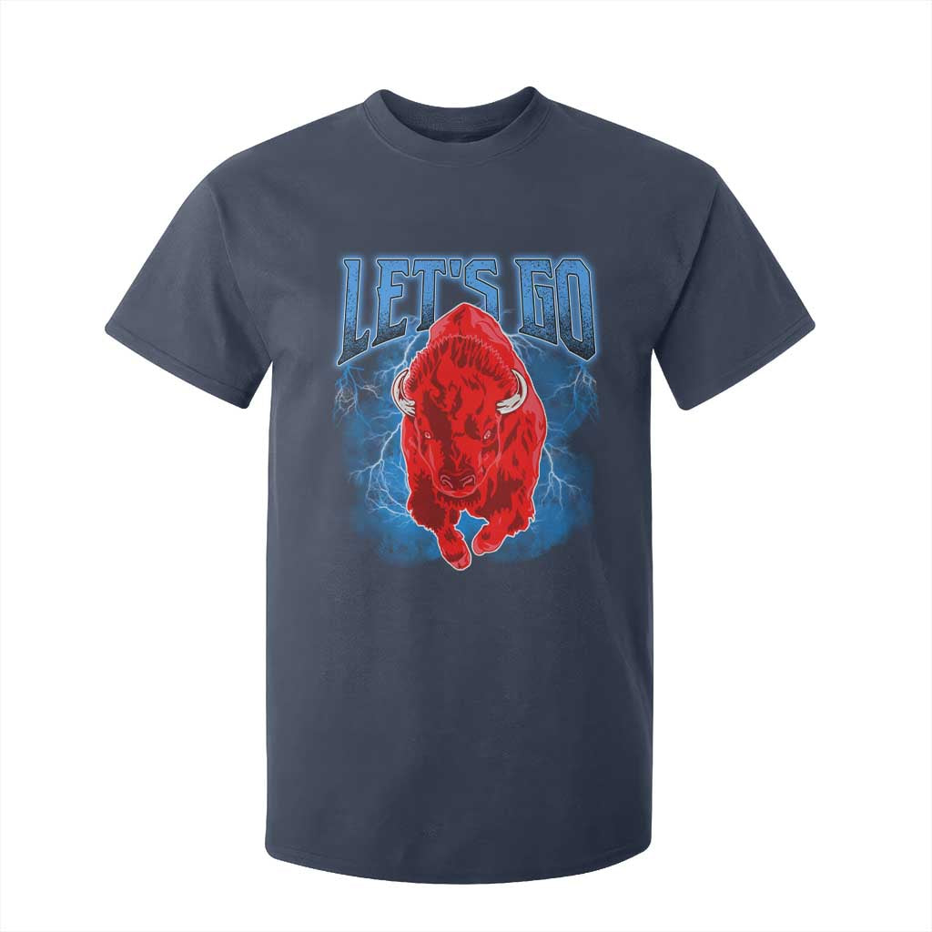 Let's Go BFB T Shirt For Kid Western New York WNY Pride Mafia Gift TS10 Navy Print Your Wear