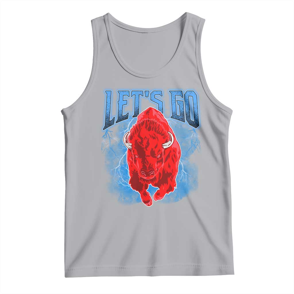 Let's Go BFB Tank Top Western New York WNY Pride Mafia Gift TS10 Athletic Heather Print Your Wear