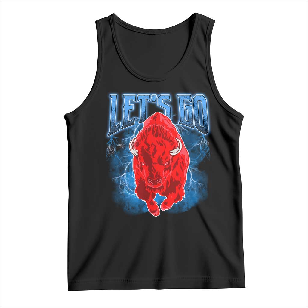 Let's Go BFB Tank Top Western New York WNY Pride Mafia Gift TS10 Black Print Your Wear