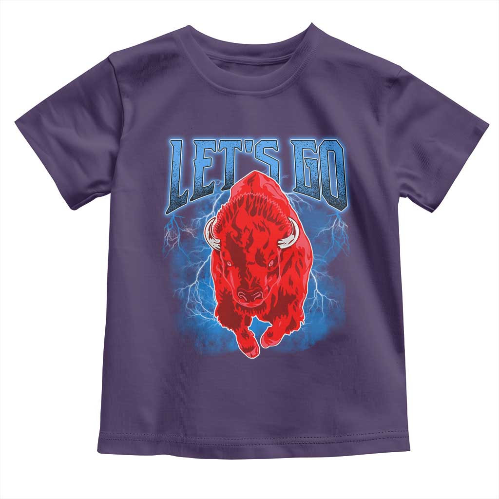 Let's Go BFB Toddler T Shirt Western New York WNY Pride Mafia Gift TS10 Purple Print Your Wear