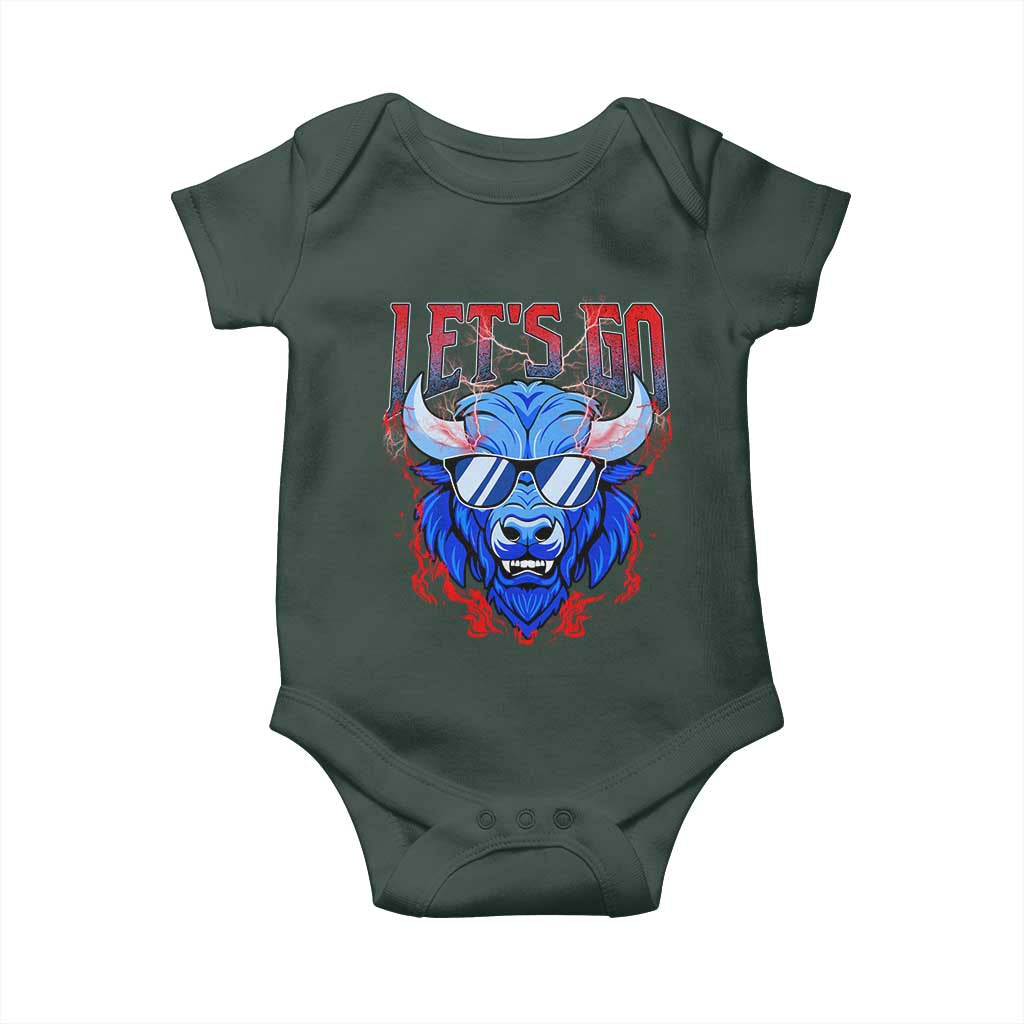 Let's Go Buffalo Baby Onesie Fan Apparel WNY Pride TS10 Print Your Wear