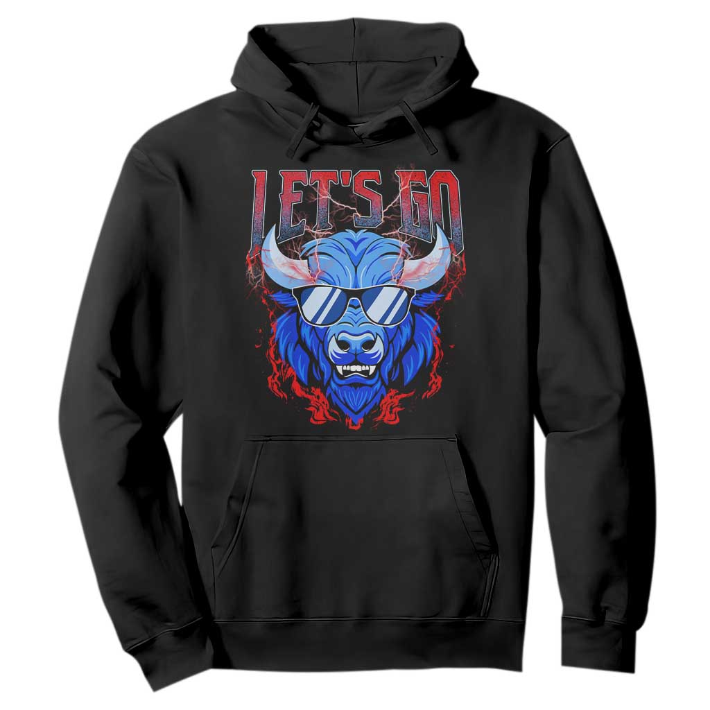 Let's Go BFB Hoodie Fan Apparel WNY Pride TS10 Black Print Your Wear