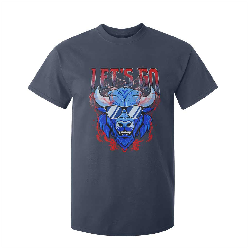 Let's Go BFB T Shirt For Kid Fan Apparel WNY Pride TS10 Navy Print Your Wear