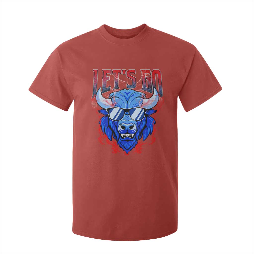 Let's Go Buffalo T Shirt For Kid Fan Apparel WNY Pride TS10 Red Print Your Wear