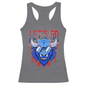 Let's Go Buffalo Racerback Tank Top Fan Apparel WNY Pride TS10 Charcoal Print Your Wear