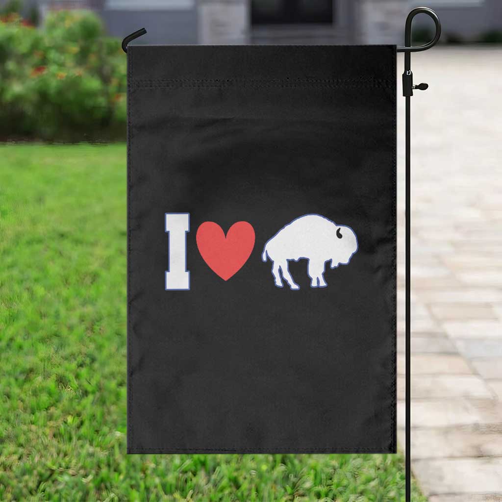 Vintage BF Garden Flag American I Love Bison TS10 Print Your Wear