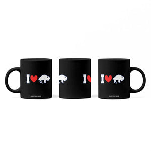 Vintage Buffalo Coffee Mug American I Love Bison TS10 Print Your Wear