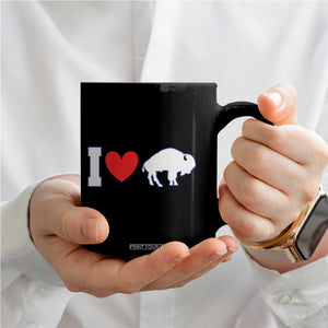 Vintage BF Coffee Mug American I Love Bison TS10 Print Your Wear