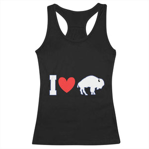 Vintage Buffalo Racerback Tank Top American I Love Bison TS10 Black Print Your Wear