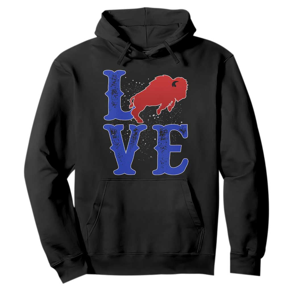 Let's Go BFB Hoodie WNY Pride Mafia Gift Wild American Bison Lovers TS10 Black Print Your Wear