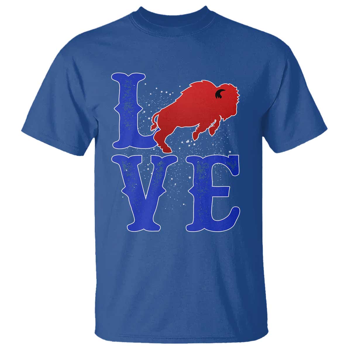 Let's Go Buffalo T Shirt WNY Pride Mafia Gift Wild American Bison Lovers TS10 Royal Blue Print Your Wear