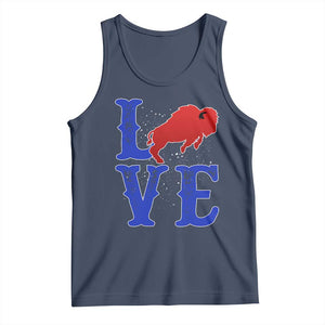 Let's Go BFB Tank Top WNY Pride Mafia Gift Wild American Bison Lovers TS10 Navy Print Your Wear