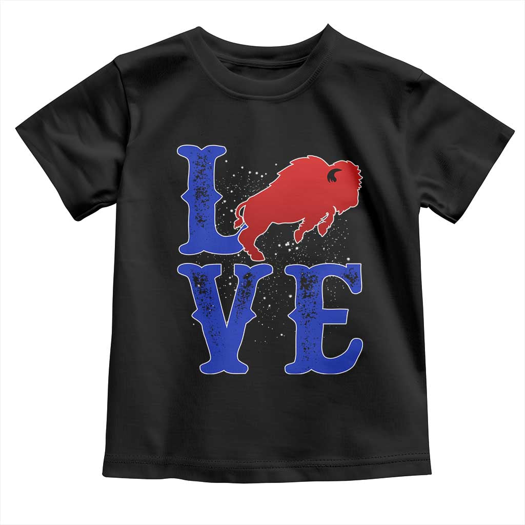 Let's Go BFB Toddler T Shirt WNY Pride Mafia Gift Wild American Bison Lovers TS10 Black Print Your Wear