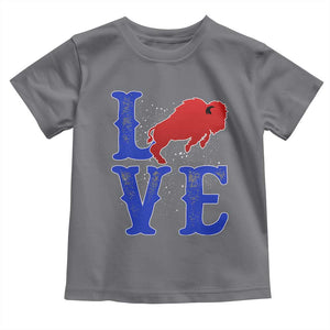 Let's Go BFB Toddler T Shirt WNY Pride Mafia Gift Wild American Bison Lovers TS10 Charcoal Print Your Wear