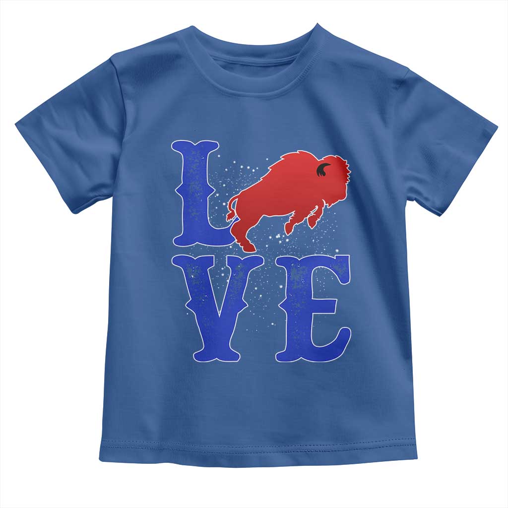 Let's Go BFB Toddler T Shirt WNY Pride Mafia Gift Wild American Bison Lovers TS10 Royal Blue Print Your Wear