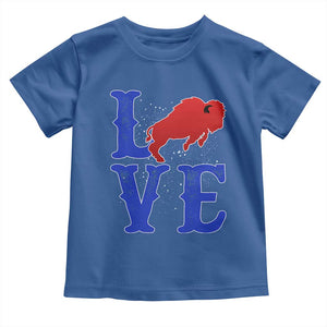 Let's Go BFB Toddler T Shirt WNY Pride Mafia Gift Wild American Bison Lovers TS10 Royal Blue Print Your Wear