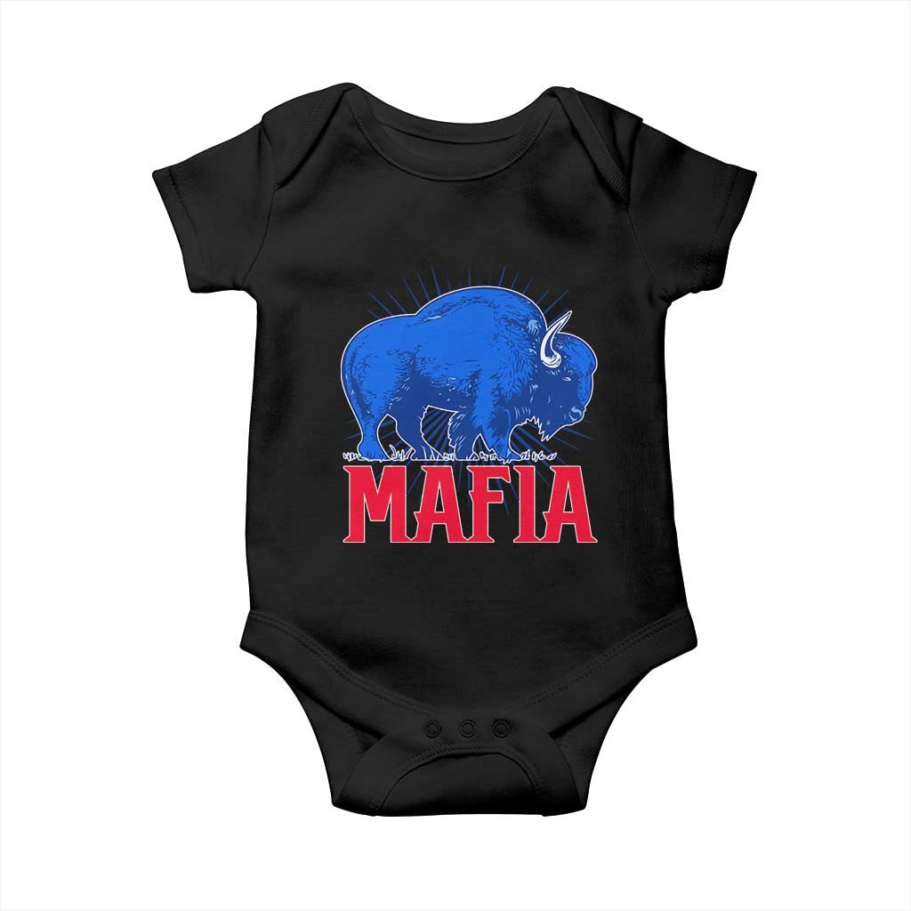 Let's Go Buffalo Baby Onesie Funny Mafia Gift WNY Pride TS10 Black Print Your Wear