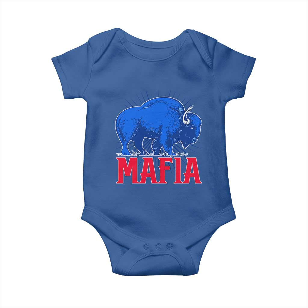 Let's Go Buffalo Baby Onesie Funny Mafia Gift WNY Pride TS10 Royal Blue Print Your Wear