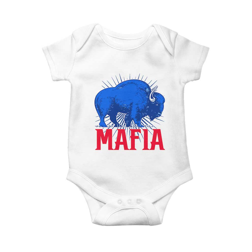 Let's Go BFB Baby Onesie Funny Mafia Gift WNY Pride TS10 White Print Your Wear