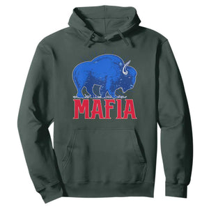 Let's Go Buffalo Hoodie Funny Mafia Gift WNY Pride TS10 Dark Forest Green Print Your Wear