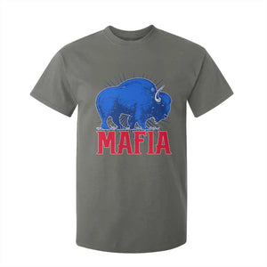 Let's Go Buffalo T Shirt For Kid Funny Mafia Gift WNY Pride TS10 Military Green Print Your Wear