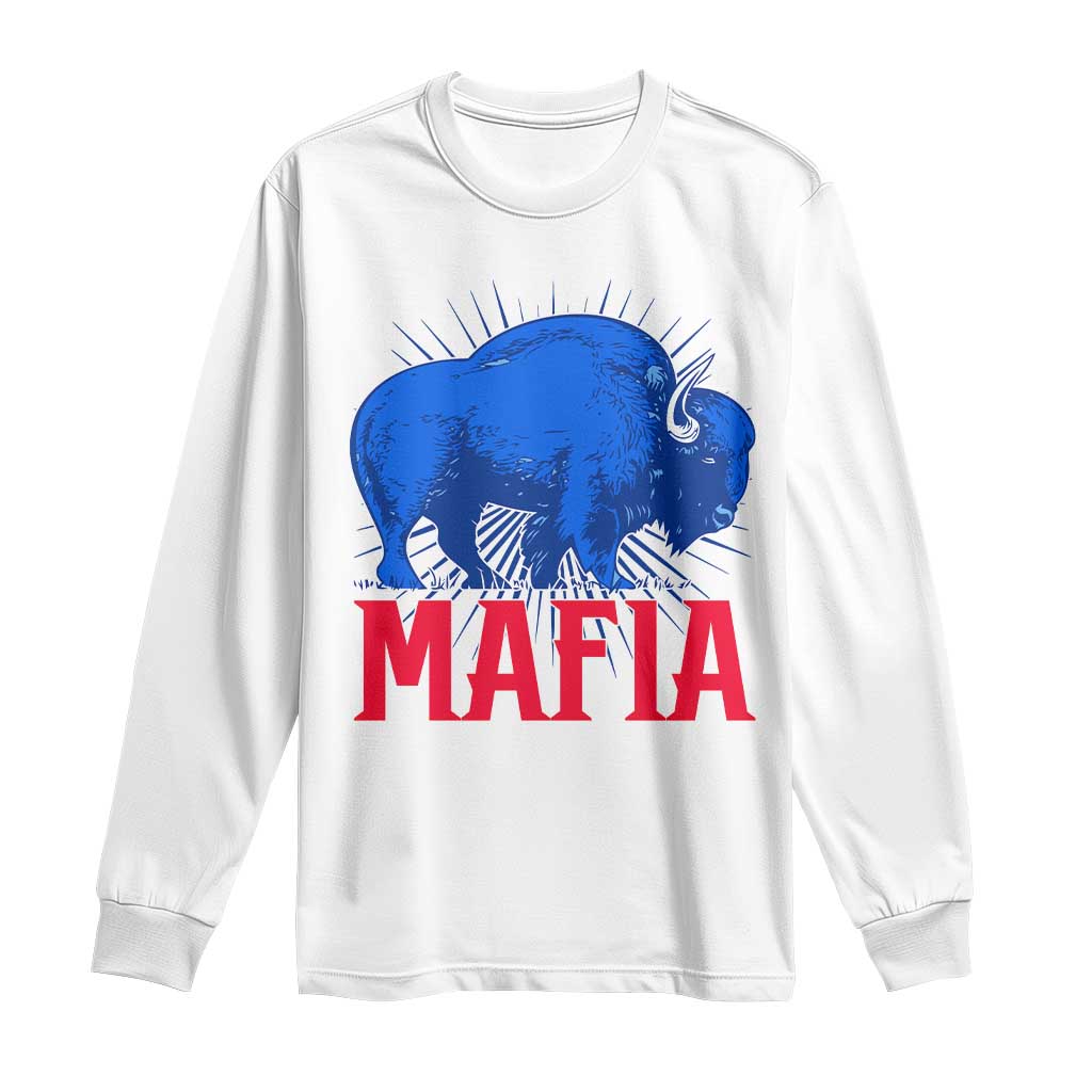 Let's Go BFB Long Sleeve Shirt Funny Mafia Gift WNY Pride TS10 White Print Your Wear